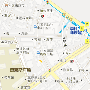 【青岛锦江之星(李沧广场店)】酒店地图_北京酒店预订