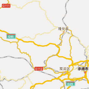 张家口张北县地图