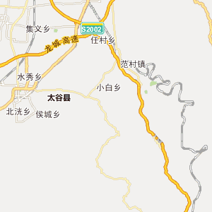 晋中市和顺县地图