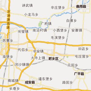 邯郸魏县地图