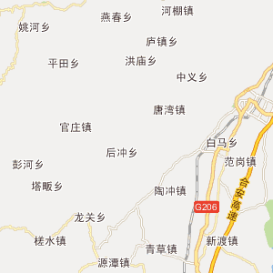 高清乡村地图