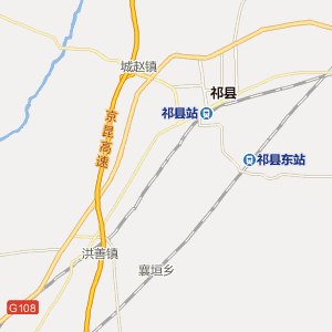 晋中祁县4路上行公交线路