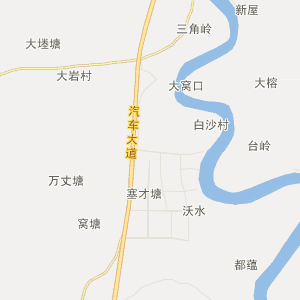 广西壮族 贵港市地图