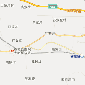 襄阳谷城13路上行公交线路