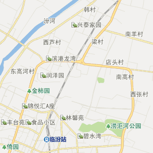 临汾市文化交通线路地图