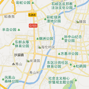 中山市地图高清版