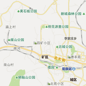 阳泉市地图