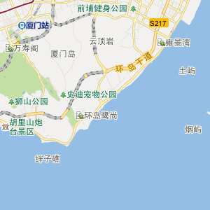 厦门市地图