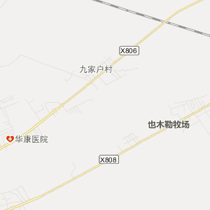 塔城地区额敏县地图