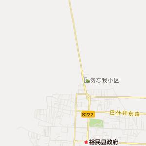 塔城地区裕民县地图