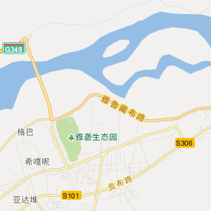 山南市乃东区地图