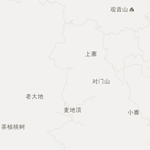 保山市昌宁县行政地图