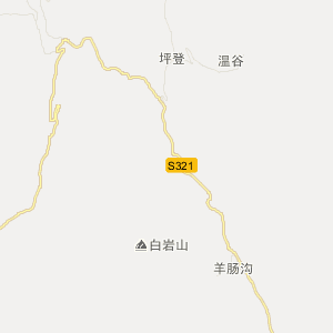 怒江傈僳族州兰坪白族普米族县地图