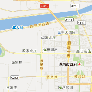 酒泉市肃州区历史地图