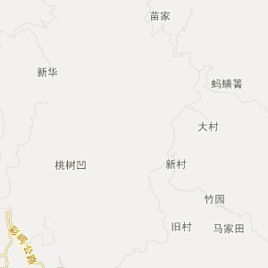 楚雄彝族自治州双柏县地理地图