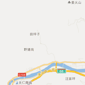 雅安市石棉县地图