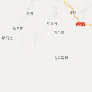 阿坝藏族羌族自治州马尔康市地图