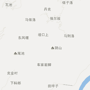 凉山彝族自治州金阳县地图