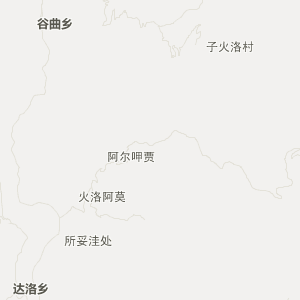 凉山彝族自治州昭觉县历史地图