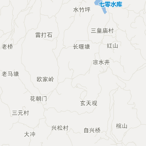内江市资中县行政地图