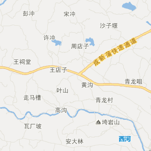 成都市蒲江县历史地图