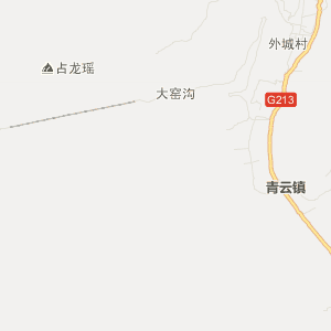 阿坝藏族羌族自治州松潘县地图