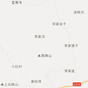 定西市岷县地图