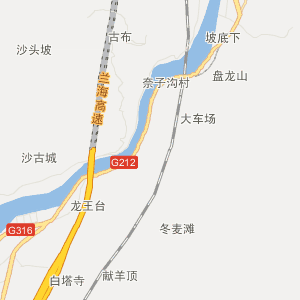 定西市岷县地图