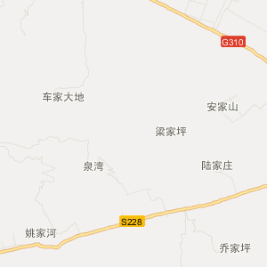 定西市陇西县地图