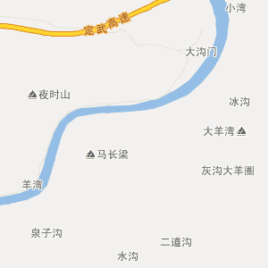 中卫市沙坡头区地图