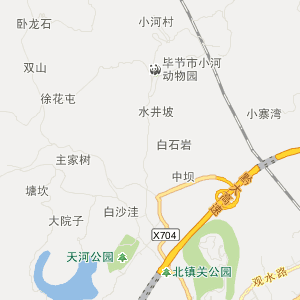 毕节市七星关区地图