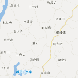 宜宾市江安县行政地图