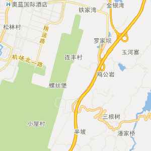 重庆市渝北区历史地图