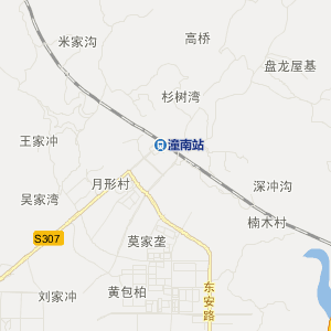 重庆市潼南区地图