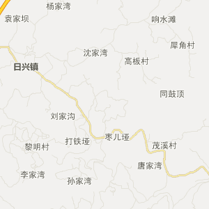 南充市仪陇县历史地图