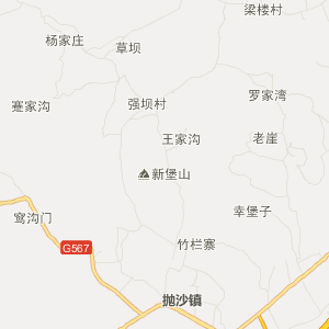 陇南市成县地图