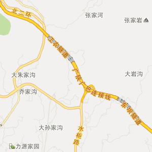 广元市利州区地图