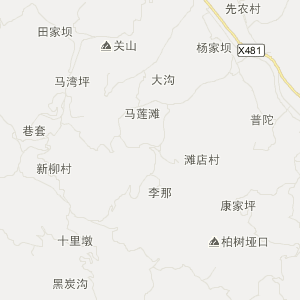 陇南市徽县行政地图