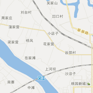 汉中市汉台区地图