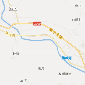 固原市西吉县地理地图