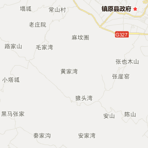 庆阳市镇原县地图