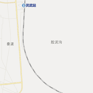 银川市灵武市地图