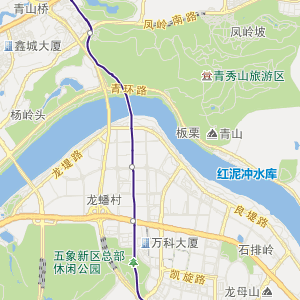 南宁市良庆区地图