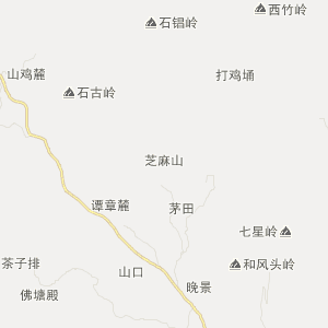 钦州市浦北县地图