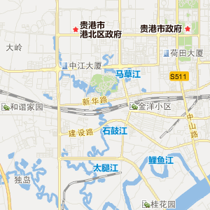 贵港市港北区历史地图