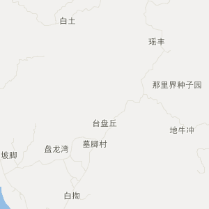 怀化市会同县地图