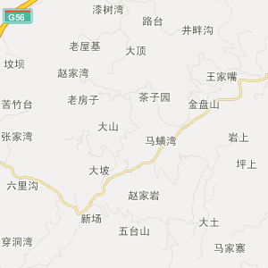 遵义市凤冈县地图