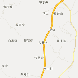 黔东南苗族侗族自治州黄平县行政地图