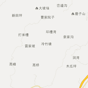 恩施土家族苗族自治州咸丰县地图