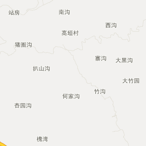商洛市柞水县地图